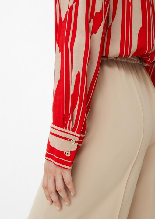 Image du produit Comma Viskosebluse mit Crêpe-Struktur (44)
