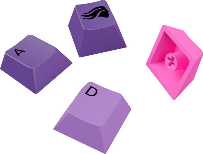 Immagine prodotto Glorious GPBT Copritasti Gradienti, Layout ANSI (US), PBT, Dye-Sub - Nebula