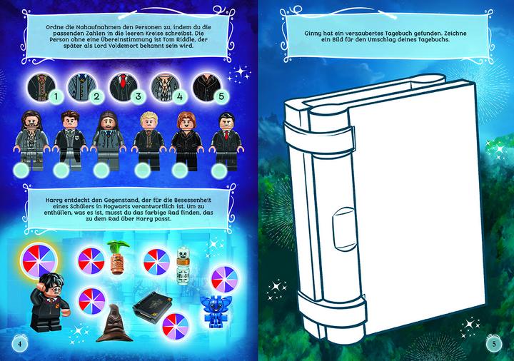 Actual product image LEGO Harry Potter - Rätselspass mit Voldemort (German, 2024)