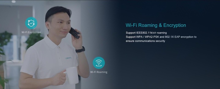 Produktbild Fanvil Linkvil WiFI Phone W611W V2