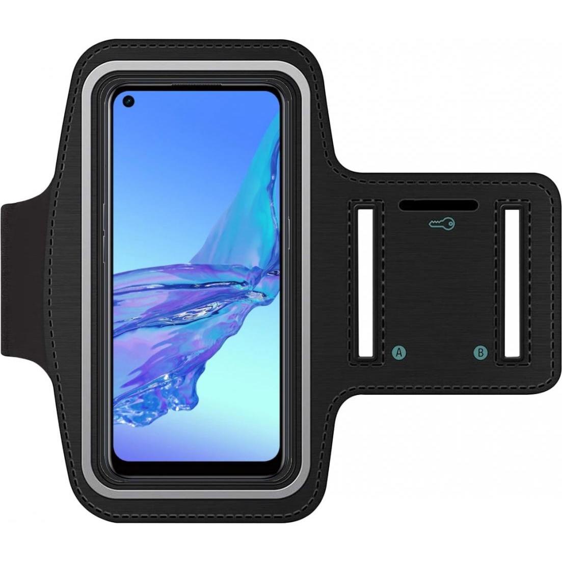 Thumbnail - SmartFitness Oppo A53s 4G Handy Sport Armband, Smartphone Sportarmband, Schwarz