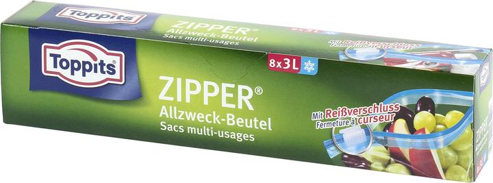 Produktbild Toppits Zipper 8 x 3L (8 x)