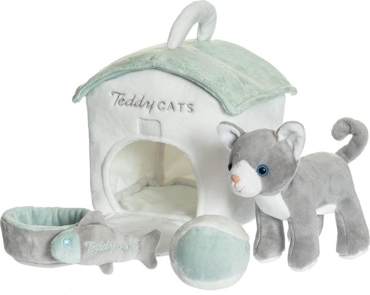 Image du produit Teddykompaniet Kit de jeu Teddy Maison du chat (23 cm)