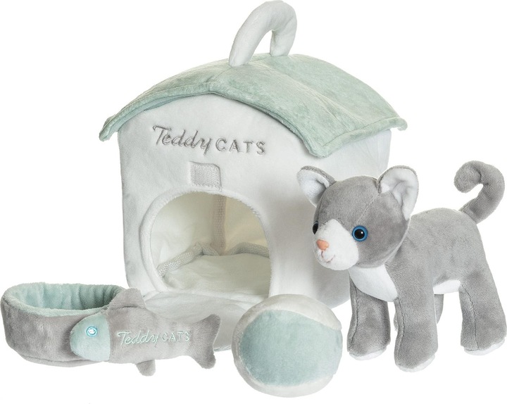 Actual product image Teddykompaniet Teddy play set cat house