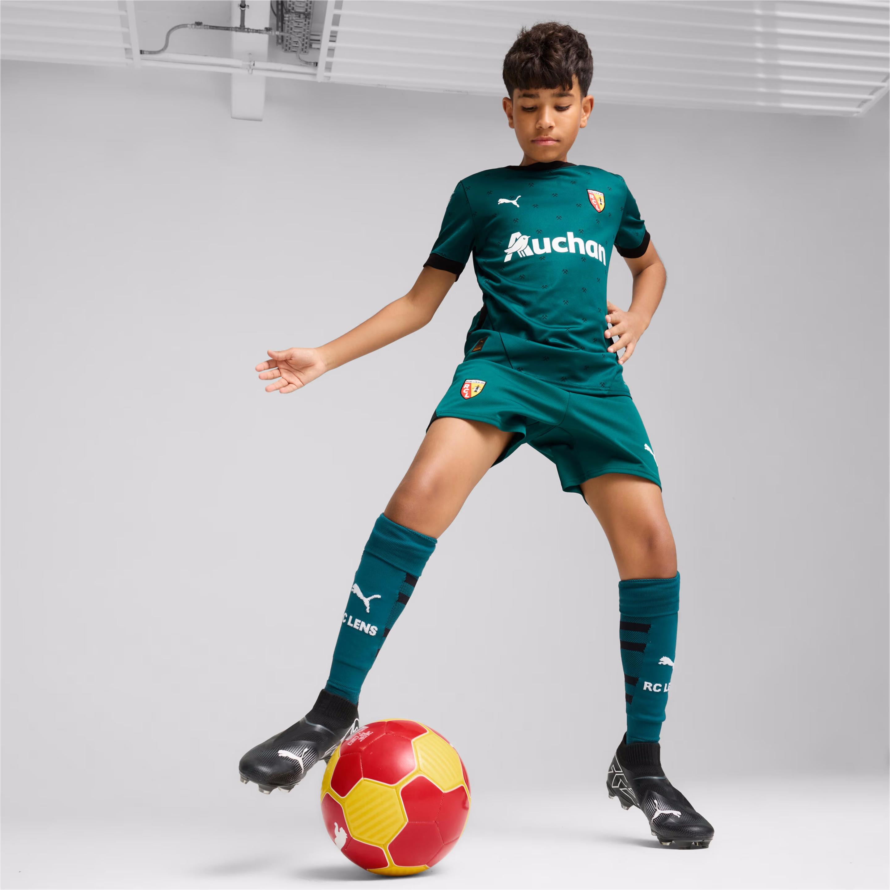 Thumbnail - Puma, Unisex, Sportshirt, RCL Away Jersey Replica Jr (152), Grün, 152