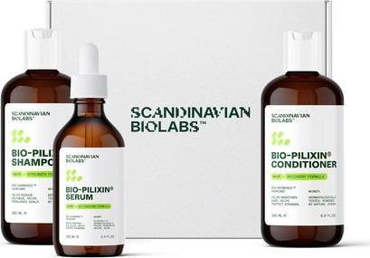 Immagine prodotto Scandinavian Biolabs Hair Growth Routine for Women with Clinically Proven Results (Set per la cura dei capelli)