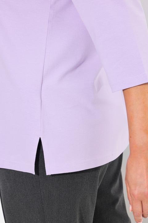 Produktbild Ulla Popken Shirt, Schriftmotiv, Classic, Rundhals, 3/4-Arm (46, 48)