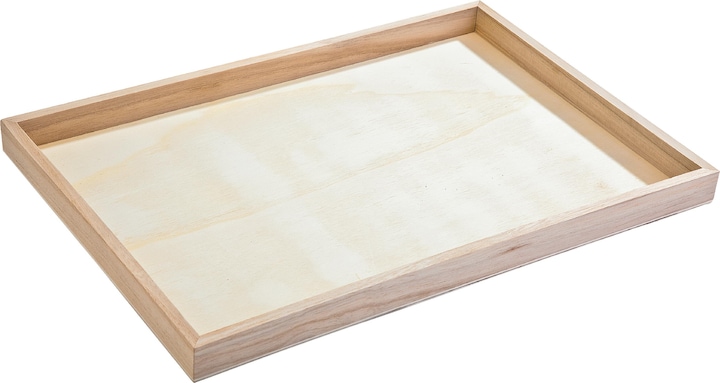 Produktbild VBS XXL Spanschachteln "Rund" auf Tablett, 24 Stück, Ø ca. 6 cm