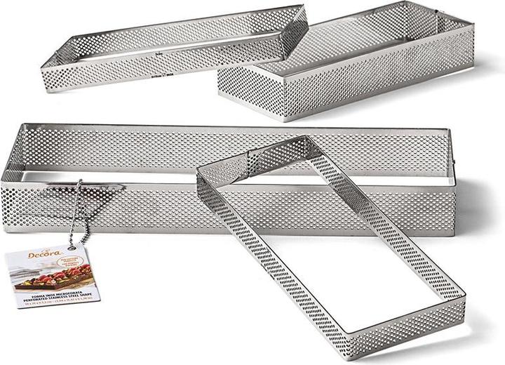Produktbild Decora Perforierter Rechteckiger Tortenring