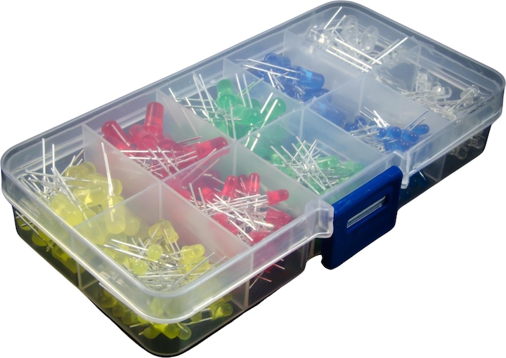 Purecrea Set di LED 300 pezzi assortiti 3mm / 5mm