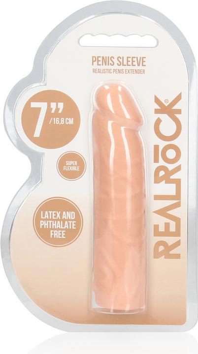 Actual product image RealRock Penis Sleeve 7"