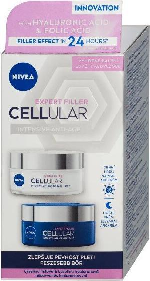 Actual product image NIVEA Hyaluron CELLular Filler SPF15 (Facial care set)
