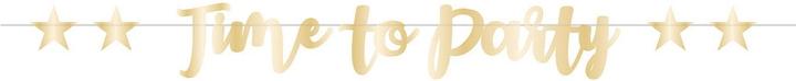 Produktbild Amscan Time To Party Foil Banner