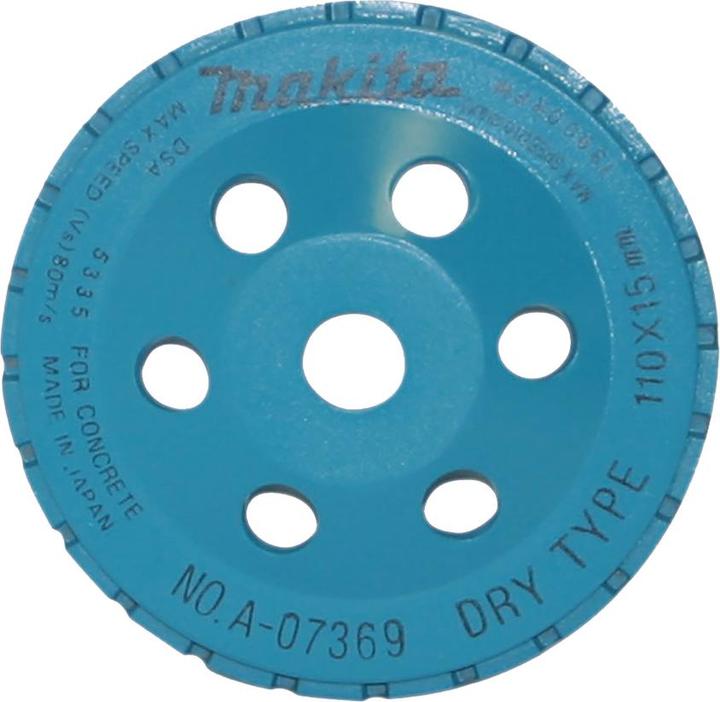 Actual product image Makita A-07369 Diamond disc 110 mm segmented: for various jobs (Coarse)