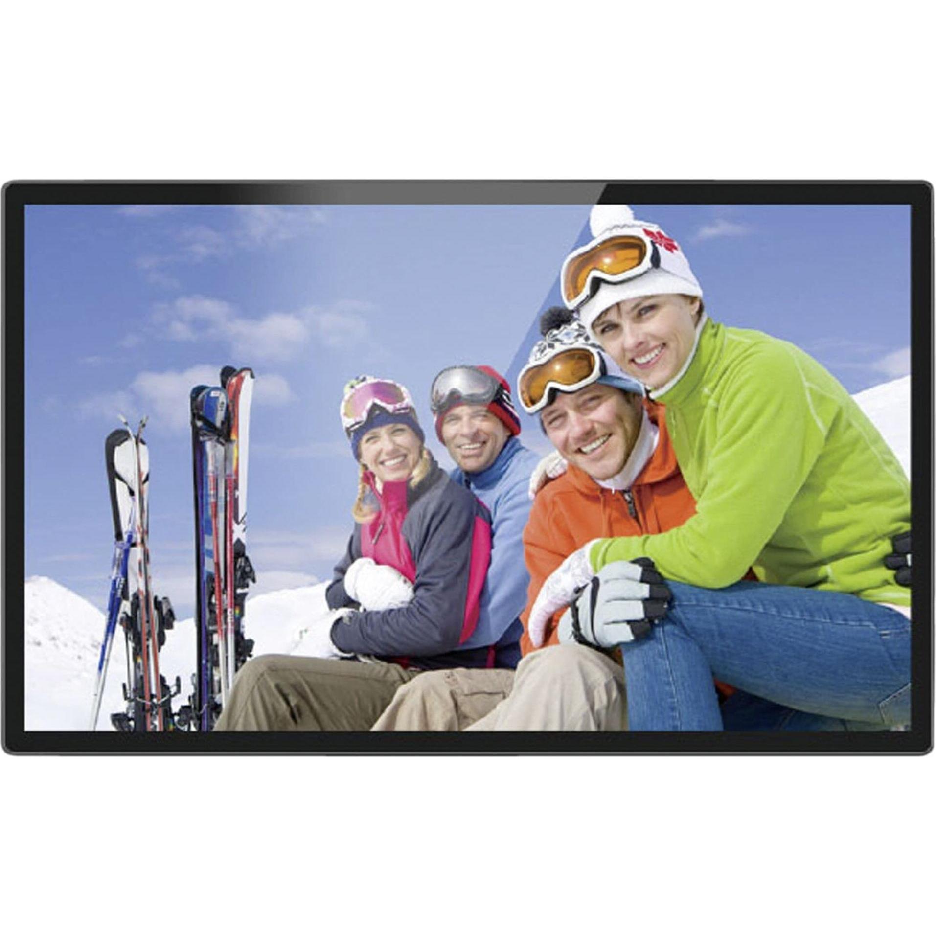 Braun Photo DigiFrame 270 Business Line (27", 1920 x 1080 Pixel), Digitaler Bilderrahmen, Schwarz