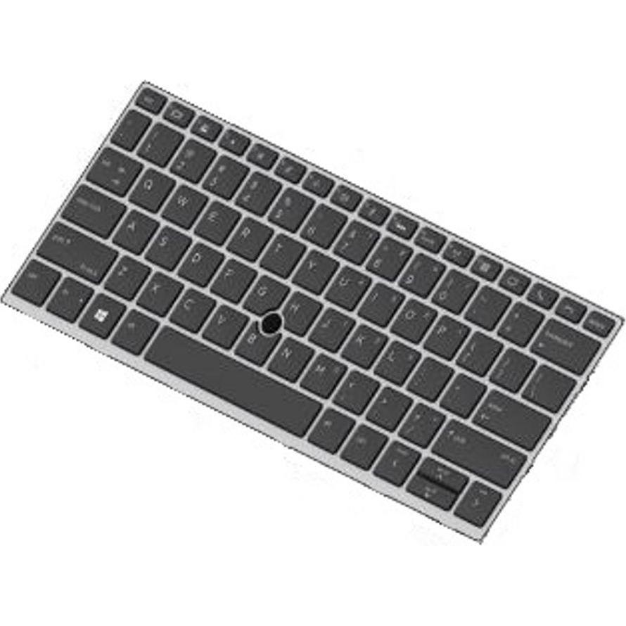 HP Keyboard Backlit W/Point, Notebook Ersatzteile, Schwarz