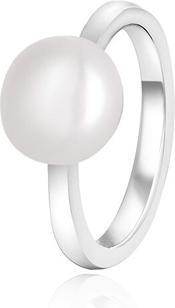 Produktbild Beneto ElegantnÃ­ stÅ™Ã­brnÃ½ prsten s pravou perlou AGG29 - Circuit: 52 mm (52)