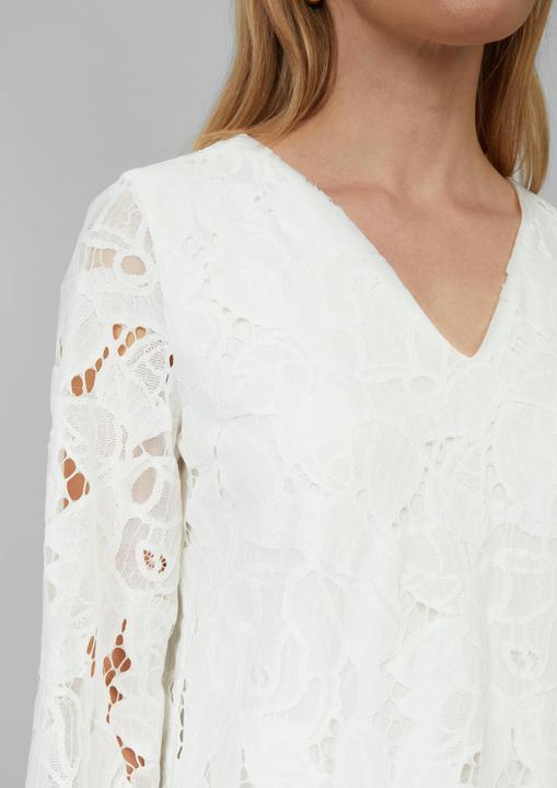Immagine prodotto s.Oliver Bluse Bluse aus Spitze mit Jerseyfutter und V-Ausschnitt (36)