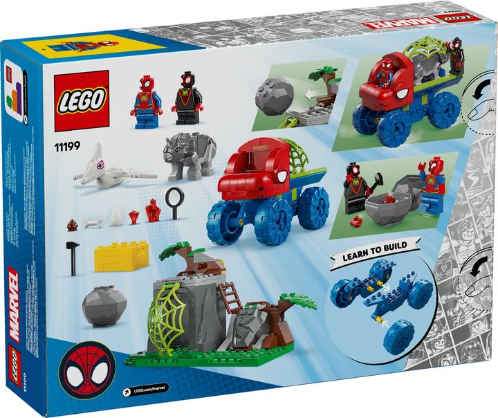 Actual product image LEGO Spideys Team auf Rettungsmission im Dino-Truck (11199, LEGO Marvel)
