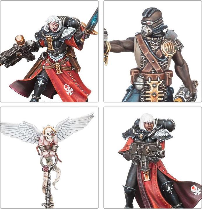 Produktbild Games Workshop Warhammer 40k - Battleforce Agents Imperiaux : Ordo Hereticus (2024) (Kunststoff)