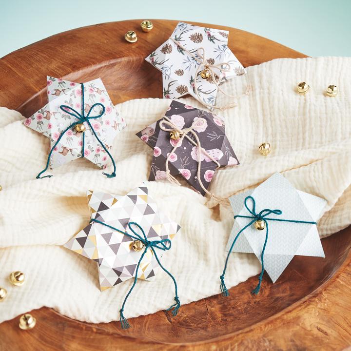 Image du produit VBS Bloc de papier "Merry Christmas", 40 feuilles (120 g/m², 40x)