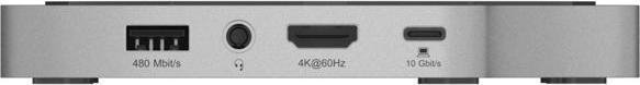 Actual product image Icy Box Club Dock 100 Mac mini Docking Station mit NVMe (USB-C, 4 ports)