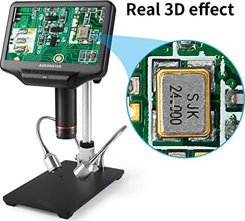 Actual product image Andonstar Soldering Digital Microscope
