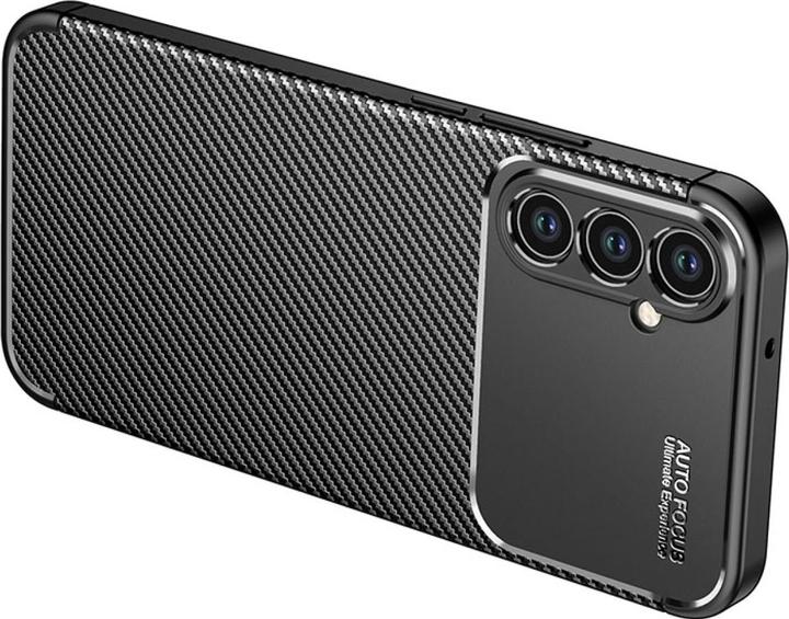 Produktbild Screenguard Samsung Galaxy A34 5G Hülle Carbon Design TPU Case (Samsung Galaxy A34 5G)