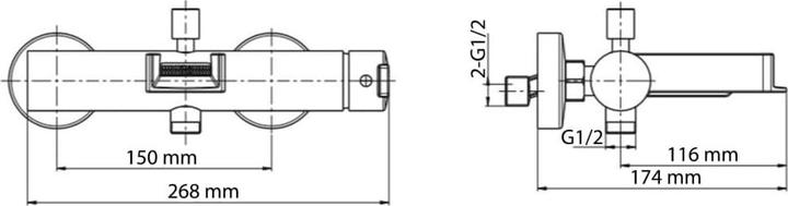 Produktbild Schütte Wannenarmatur Bad NIAGARA Wannenfüllarmatur Chrom Schwallauslauf Wasserfall 26130