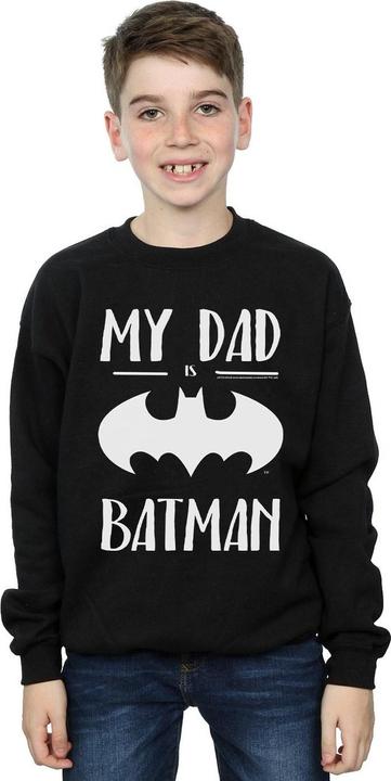 Actual product image Boys Batman My Dad Is Batman Sweatshirt (140, 146)