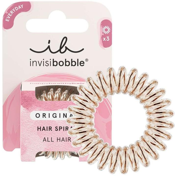 Invisibobble Hair tie Original bronze me pretty 3 pcs. (Hair tie)