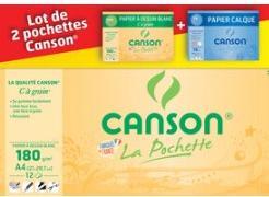 Actual product image Canson Drawing paper + tracing paper, set of 2