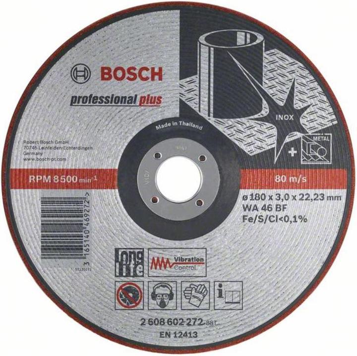 Produktbild Bosch Professional Zubehör PRO Semi-Flexible Schleifscheibe, 115 x 3 x 22,23 mm