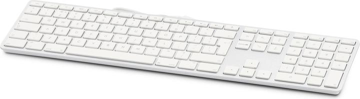 Produktbild LMP USB Keyboard 110 keys wired USB keyboard with 2x USB and aluminum upper cover - Portuguese (Eng. Int., Kabelgebunden)
