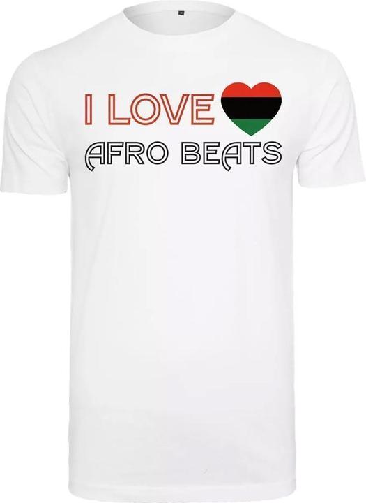 Produktbild Mister Tee I Love Afro Beats TShirt (XS)