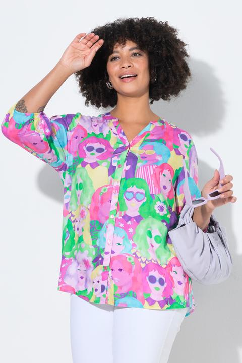 Actual product image Angel of Style Blouse, A-line, face pattern (52)