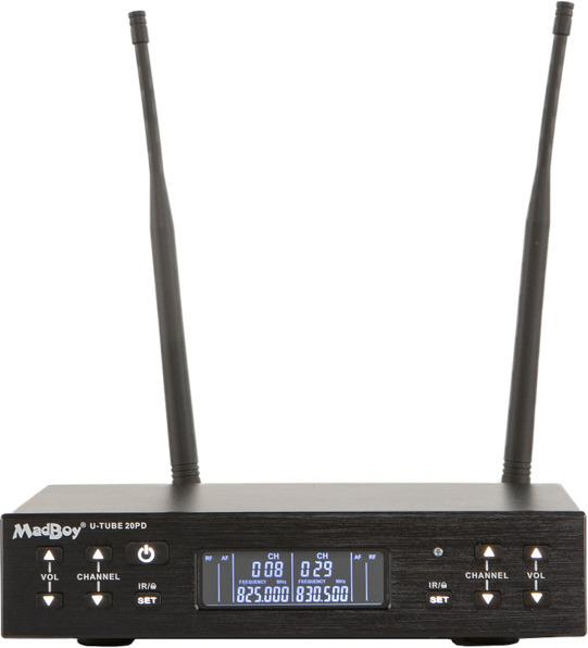 Produktbild MadBoy U-Tube 20PD langaton karaokemikrofonipari