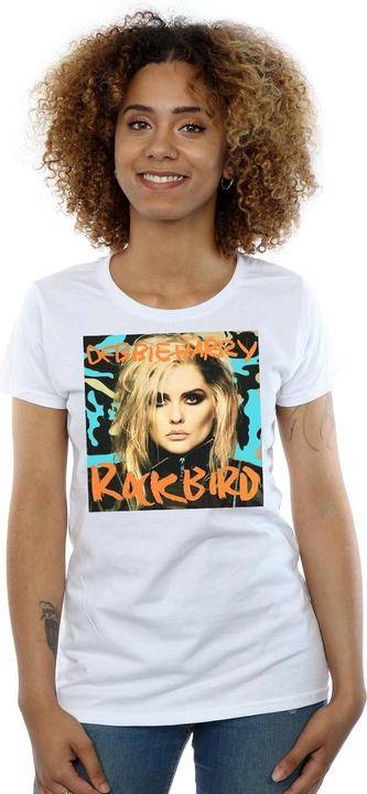 Actual product image Debbie Harry Womens/Ladies Rockbird Cover Cotton T-Shirt (XL)