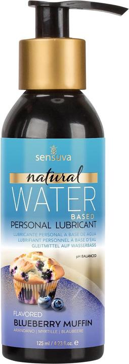Produktbild Sensuva Natural Water-Based Personal Moisturizer Blueberry Muffin 125 ml (125 ml)
