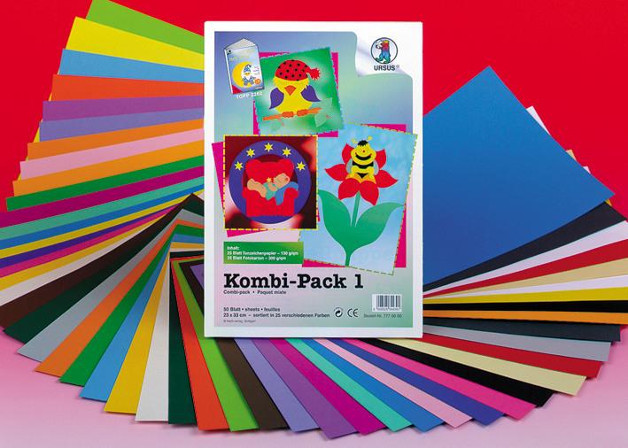 Produktbild Ursus Kombi-Pack 1 23x33cm (250 g/m², 50 x, 23 x 33 cm)