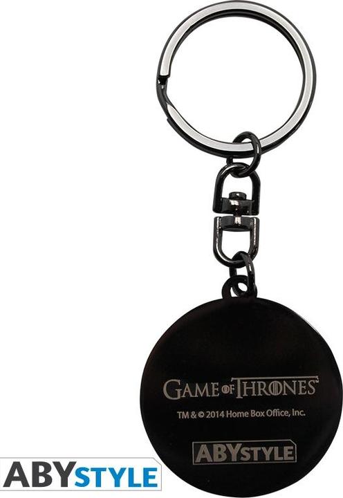 Actual product image ABYstyle GAME OF THRONES - Keychain Winter is coming X4