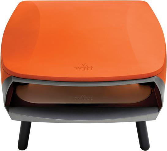 Actual product image Pizzaofen Etna Rotante matt orange (Pizza oven gas)