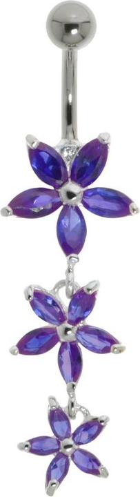 Immagine prodotto Bijouteria Piercing ventre (Acciaio inossidabile, Argento 925, Vetro (di orologio))