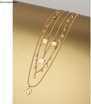 Produktbild Rayher Metall Anhänger Stern, gold, 2 Stück (Metall)