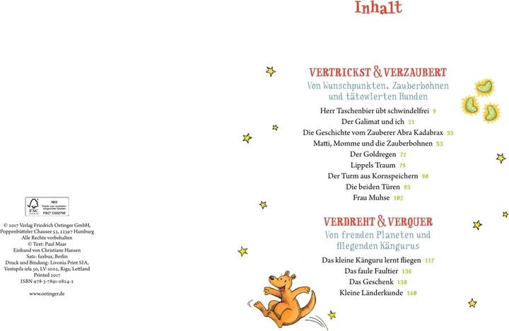 Produktbild Das grosse Buch von Paul Maar (Deutsch, Anke Faust, Christiane Hansen, Christiane Laura Schultz, Erhard Dietl, Eva Muggenthaler, Nina Dulleck, Panajotis Dalianis, Paul Maar, Reinhard Michl, Sabine Wilharm, Tina Schulte, Ute Krause, 2017)
