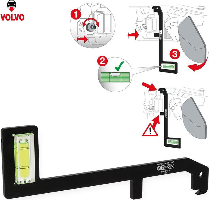 Image du produit KS Tools 1402153 Parkassistant camera adjustment tool for Volvo