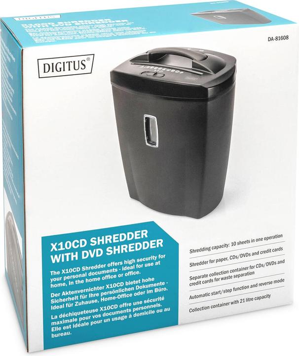 Produktbild Digitus X10CD (Feinschnitt)