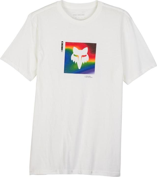 Actual product image Fox Tee 24 Scans Prem Ss Opt Wht (L)
