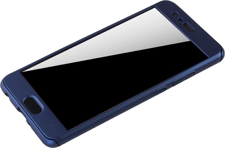 Actual product image König Design Case Mobile Protection for Huawei P10 Plus Full Case Cover Screen Protector Bumper Blue (Huawei P10 Plus)