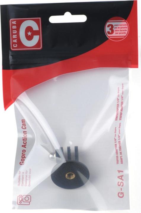 Actual product image Caruba Statief Adapter 1/4" for GoPro